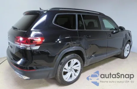 2021 Volkswagen Atlas Se из США, поврежденный, VIN 1V2WR2CA7MC547303